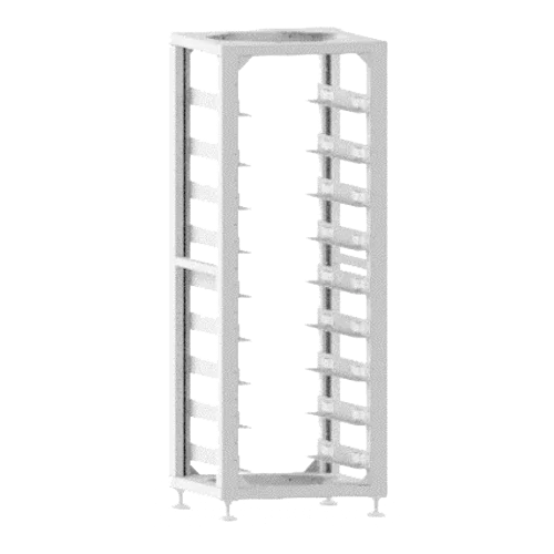 Deye 3U-LRACK Rack for 8 HV Batteries + Control Box