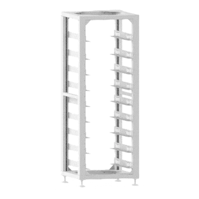 Deye 3U-LRACK Rack for 8 HV Batteries + Control Box