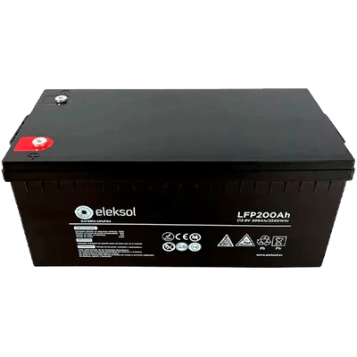 Eleksol Lithium Battery 12.8V 200Ah LFP200AHBT Bluetooth