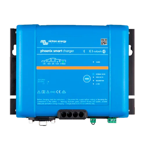 Victron Phoenix Smart Charger IP43 24V 25A (3 outputs) Bluetooth