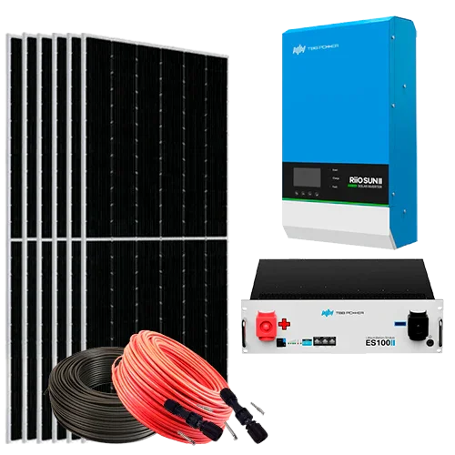 Off-Grid Solar Kit 3000W 48V with Lithium Battery 5.04kWh