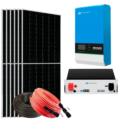 Off-Grid Solar Kit 3000W 48V with Lithium Battery 5.04kWh