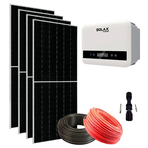 Solar Kit Red 2000W Solax X1-MINI-2.0K-G4 Single-phase