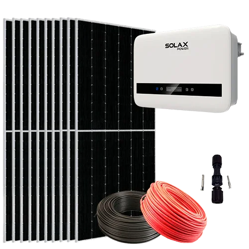 6000W Solar Kit Red Solax X1-BOOST-6.0K-G4 Single-phase