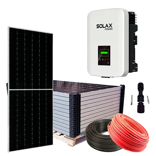 8000W Solar Kit Red Solax X3-MIC-8.0K-G2 Three-phase