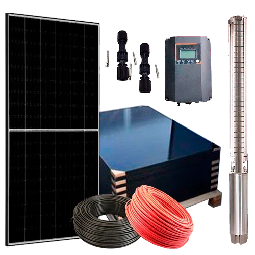 ZIRI 4SC8-160 5HP 164m 16.2m³/h Solar Pump Kit