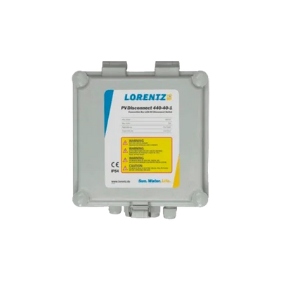 Lorentz PV Disconnect Protection 440-40-1 IP54 40A 1 string