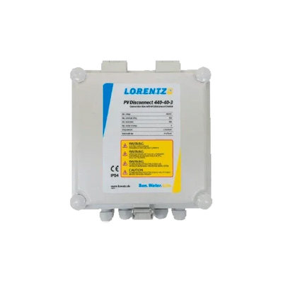 Lorentz PV Disconnect Protection 440-40-3 IP54 40A 3 strings