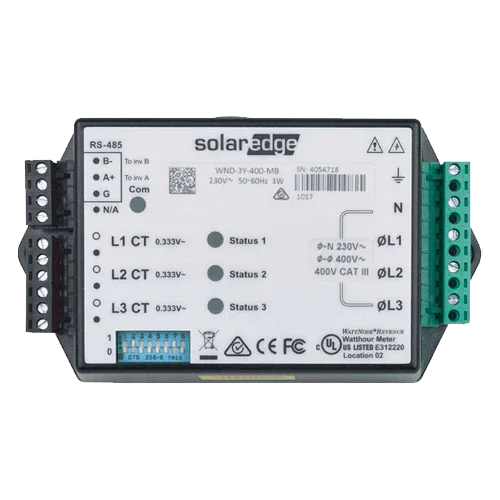 SolarEdge Modbus Meter SE-WND-3Y400-MB-K2 for Self-Consumption