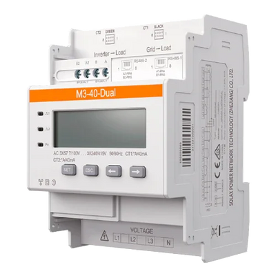 Three-Phase Dual Energy Meter Solax Smart Meter M3-40 Dual