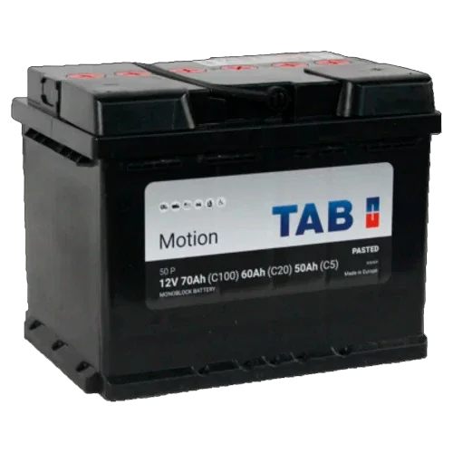 12V Deep Cycle Battery TAB Motion 50P | 70Ah