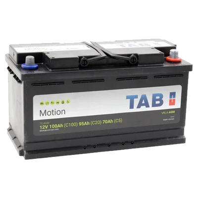 AGM Battery 12V TAB Motion 70AGM | 100Ah Deep Cycle
