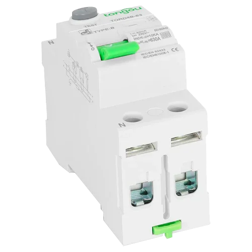 Type B Differential 2P 63A 30mA Tongou TORD4B-63