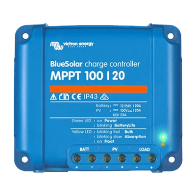MPPT Charge Controller Victron BlueSolar 100/20 12/24/48V 20A