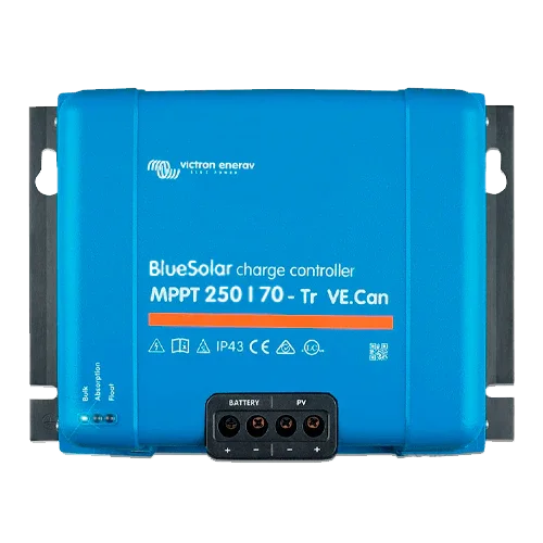 MPPT Charge Controller Victron BlueSolar 250/70-TR VE.Can 12/24/48V 70A