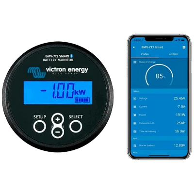 Victron BMV-712 Battery Monitor Black Smart Integrated Bluetooth
