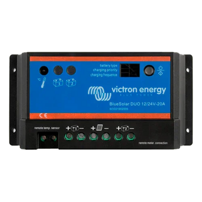 Victron BlueSolar DUO 12/24-20 20A Dual Battery PWM Charge Controller