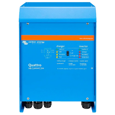Inverter with Charger Victron Quattro 24V 3000VA 24/3000/70-50/50