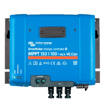 MPPT Charge Controller Victron SmartSolar 150/100-MC4 VE.Can 12/24/48V 100A Bluetooth