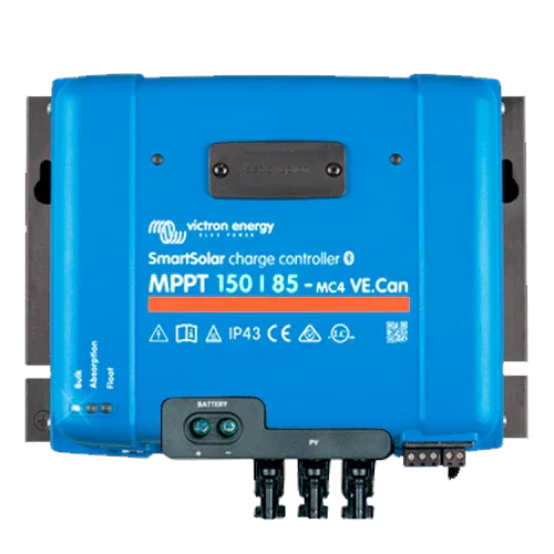 MPPT Charge Controller Victron SmartSolar 150/85-MC4 VE.Can 12/24/48V 85A Bluetooth