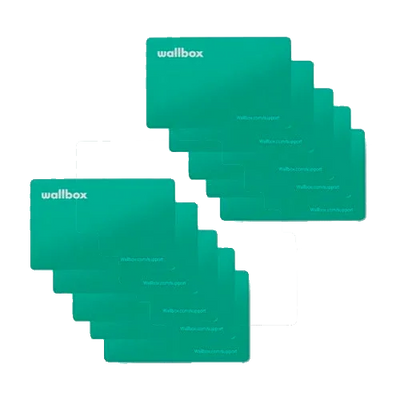 Pack of 10 RFID Cards Wallbox for EV Chargers