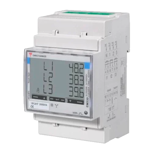 Wallbox Three-phase Power Meter 250A Carlo Gavazzi EM330