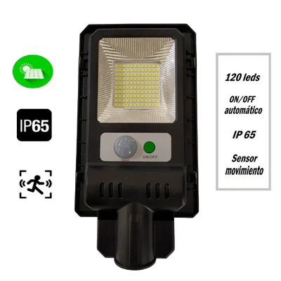 Solar Street Light 10W 6000K 200 lm 2Ah JND-7481