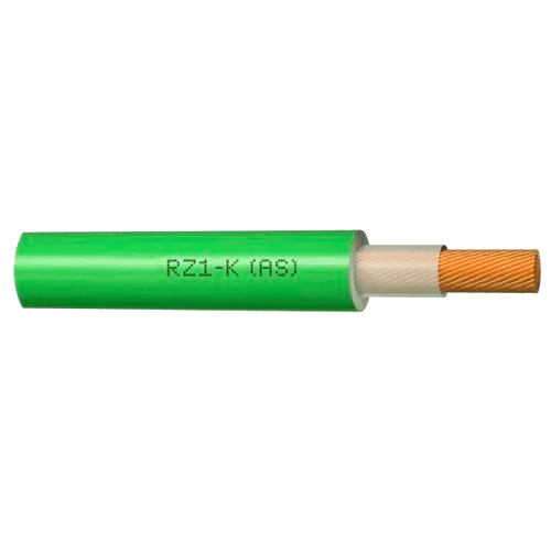 RZ1-K Cable Green 1x25mm² Halogen Free 0.6/1kV