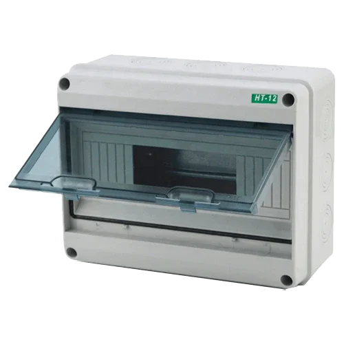 IP65 Watertight Enclosure HT-12WAYS 12 Modules 1 Row