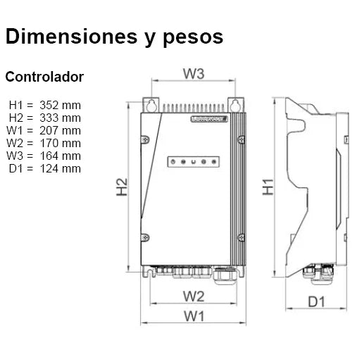 Lorentz PS2-4000 4.0kW IP68 MPPT Solar Controller