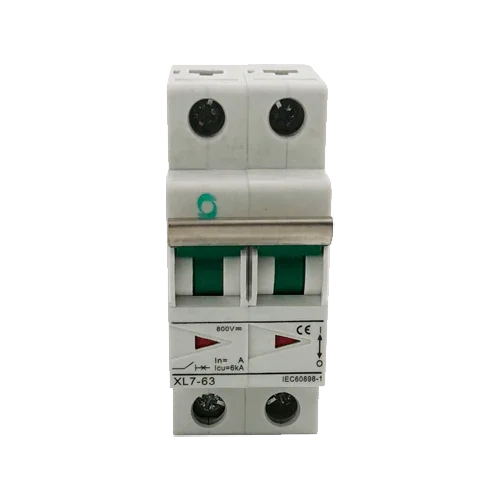 XL7-63 PV 2P 50A 800VDC Curve C Miniature Circuit Breaker