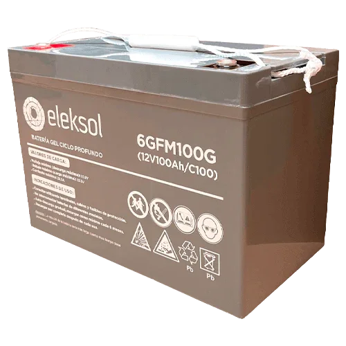 Eleksol Gel Battery 12V 100Ah 6GFM100G