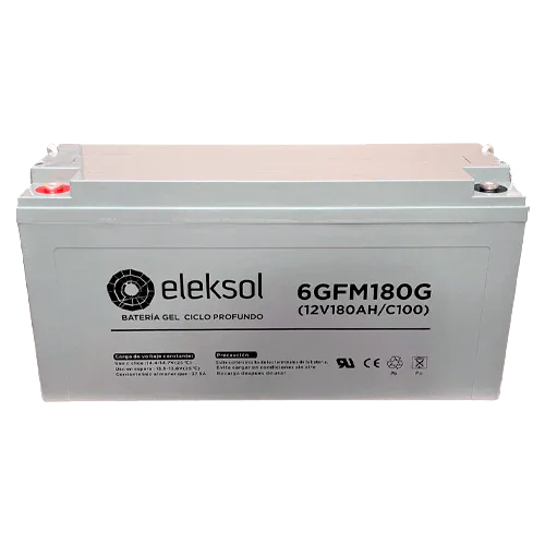 Eleksol Gel Battery 12V 180Ah 6GFM180G