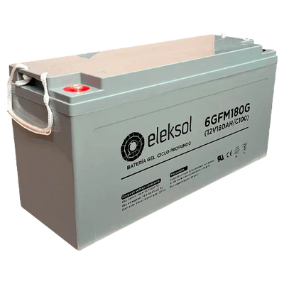 Eleksol Gel Battery 12V 180Ah 6GFM180G
