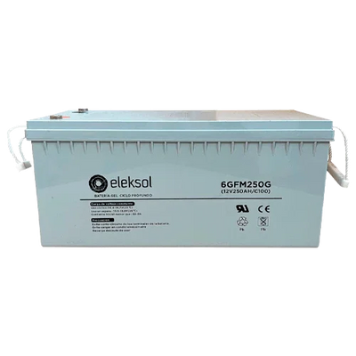 Eleksol Gel Battery 12V 250Ah 6GFM250G