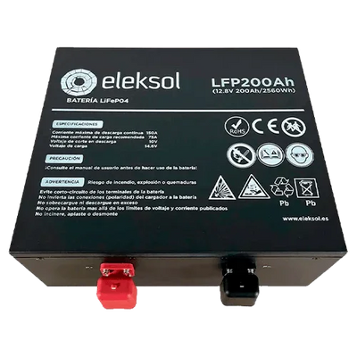 Eleksol Lithium Battery 12.8V 200Ah LFP200BTBA Under Seat