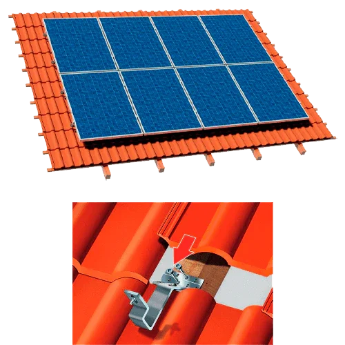 Coplanar Aluminum Structure Salvatejas 3 Panels