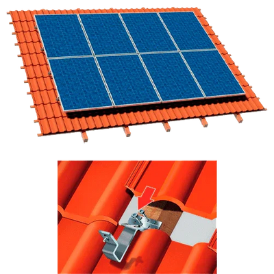 Coplanar Aluminum Structure Salvatejas 4 Panels