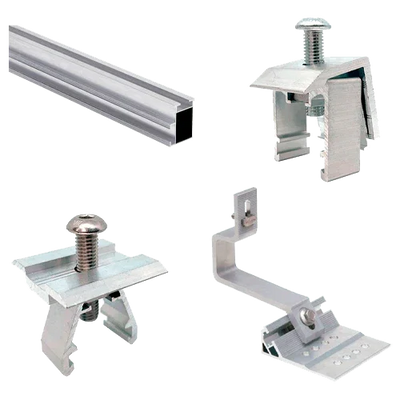 Coplanar Aluminum Structure Salvatejas 2 Panels