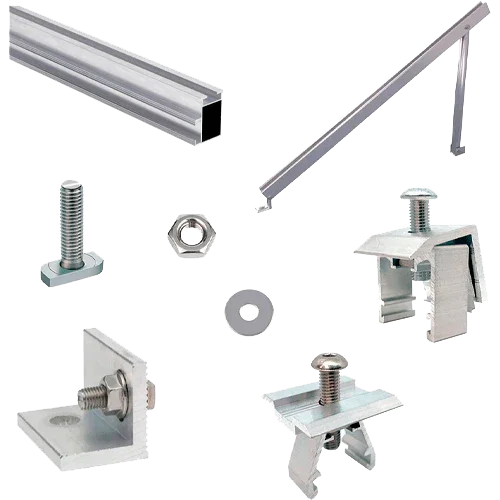 Aluminum Structure Flat Ground 2 Panels