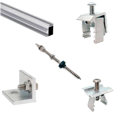 Coplanar Aluminum Structure Screw 2 Panels