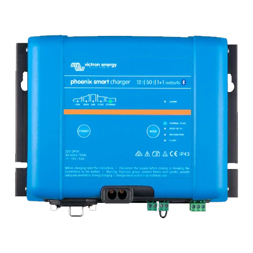 Victron Phoenix Smart Charger IP43 12V 50A (1+1) Bluetooth