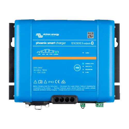 Victron Phoenix Smart Charger IP43 12V 50A (3 outputs) Bluetooth