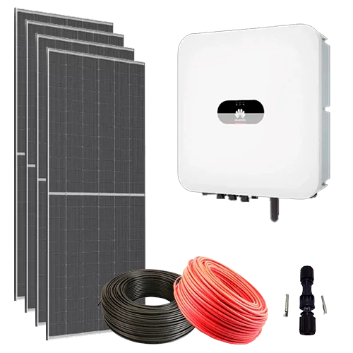 Hybrid Grid Solar Kit 2000W Huawei SUN2000L-2KTL-L1 Single-phase