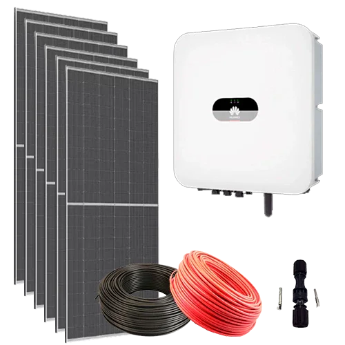 Hybrid Solar Kit Grid 3000W Huawei SUN2000L-3KTL-L1 Single-phase