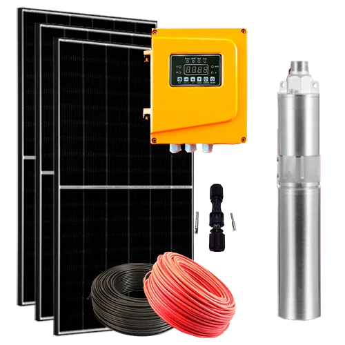 ZIRI Solar Pump Kit 3SCP3-55/96V Centrifugal 55m 7.5m³/h 1HP