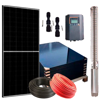 ZIRI 4SC8-160 5HP 164m 16.2m³/h Solar Pump Kit