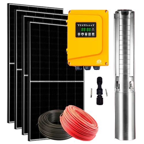 ZIRI 3SCP1-90 Hybrid Solar Pump Kit 1.5HP 90m 4m³/h