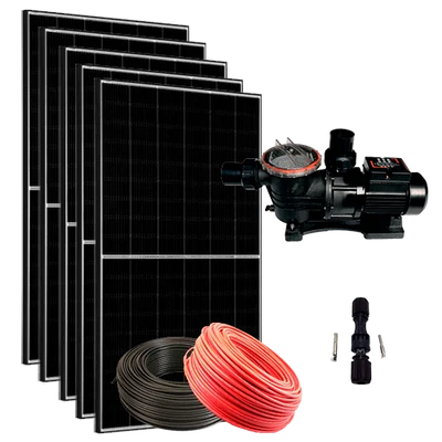 ZIRI Solar Pool Kit 180m³ FCP1100S 1600W 29.3m³/h 22m