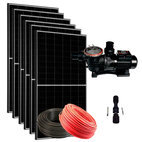 ZIRI Pool Solar Kit 210m³ FCP1500S 2200W 36.4m³/h 27m